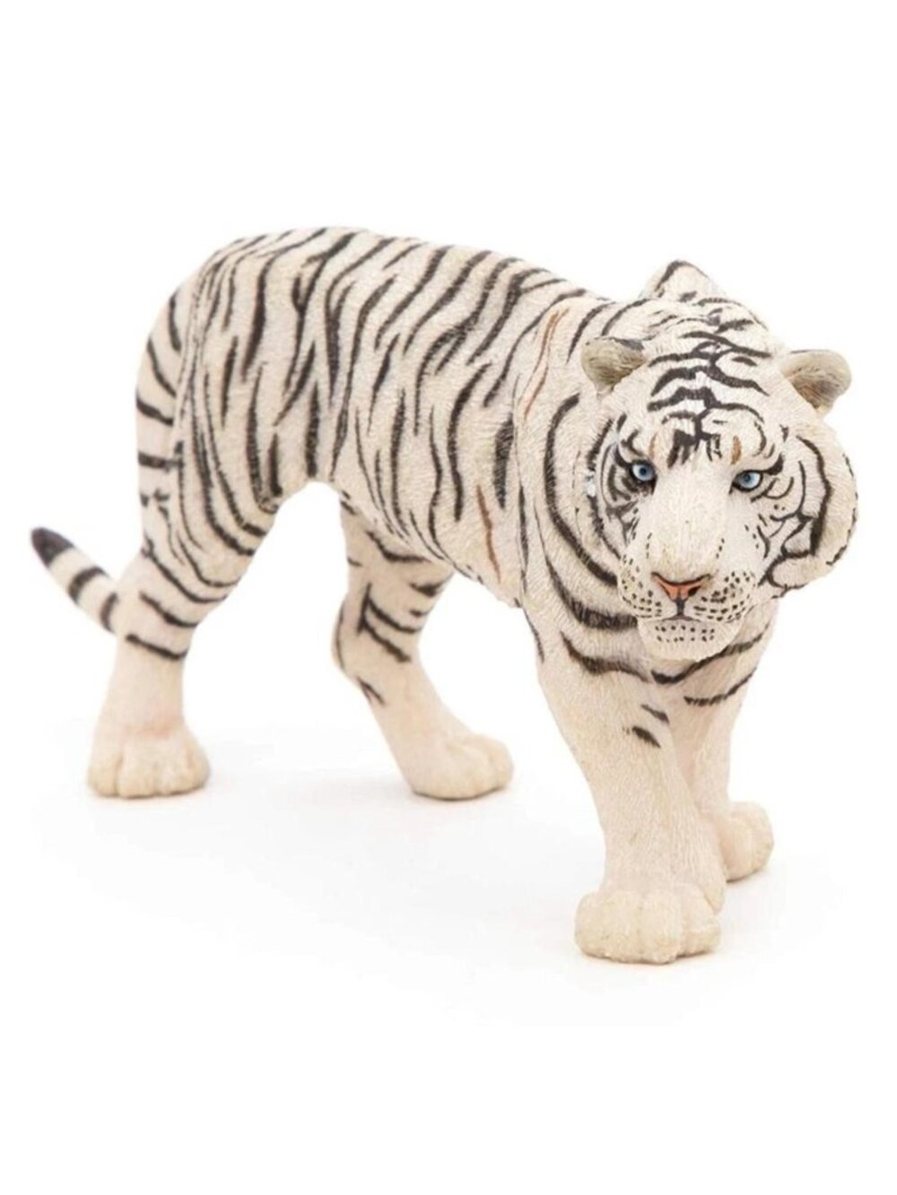 Papo White Tiger Figure Hand Painted Collectible Wildlife Toy Figure 50045 NEW
